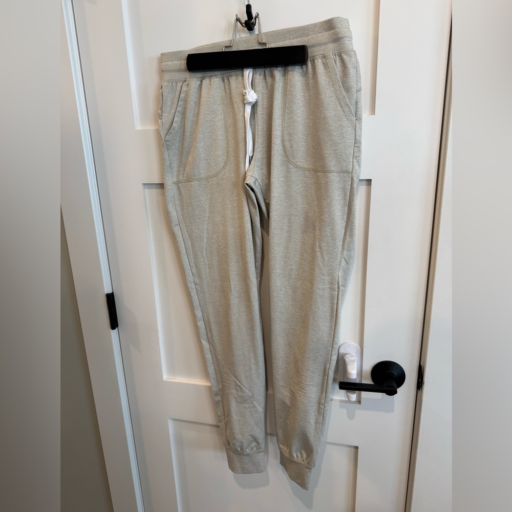 ZYIA Heather Tan Jogger Pants